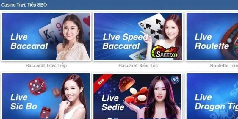 Chơi Sbo Casino - Trải Nghiệm Cảm Giác Đánh Bài Như Thật Ưu điểm vượt trội của sòng bài Sbo